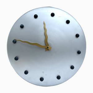 Orologio vintage in metallo, anni '90