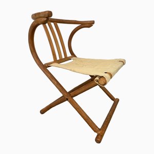 Vintage Folding Chair in Bentwood from Thonet, 1960s