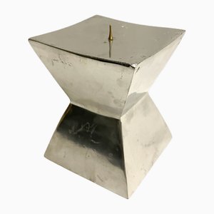 Geometric Candleholder in Metal