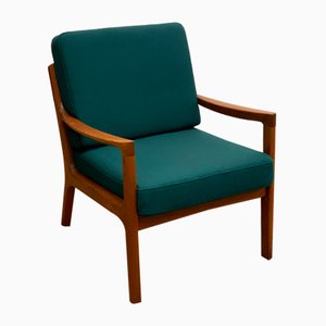 Mid-Century Modern Danish Armchair by Ole Wanscher for France and Son, 1950s