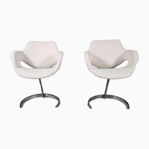 Set of Scimitar Chairs attributed to Boris Tabacoff for MMM, 1960s