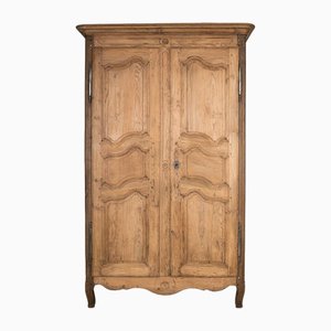 Louis XV Brown Wood Cabinet