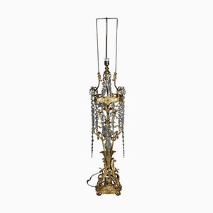 Antike Napoleon III Stehlampe aus Bronze