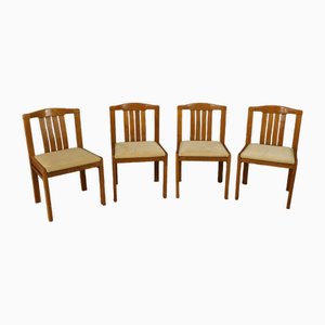 Oak Dining Chairs, Set of 4