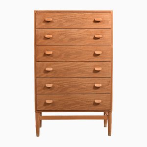 Talboy Chest of Drawer in Oak by Poul M. Volther for FDB, 1950s