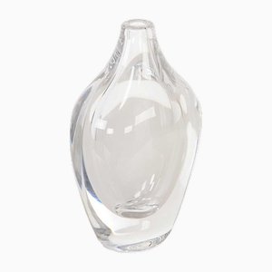 Vase en Verre par Erika Lagerbielke pour Orrefors Glassworks, 1980s