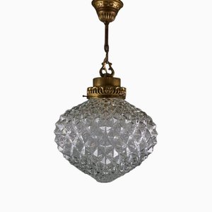 Hollywood Regency Pineapple Hanging Lamp