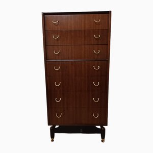 Mid-Century Tola Tallboy Chest of Drawers from G-Plan, 1960s