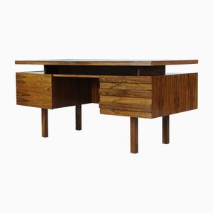 Rosewood Desk with Floating Top, 1960s