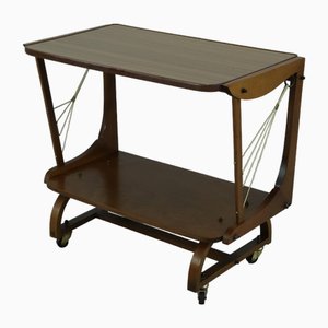Wooden Serving Trolley, 1960s