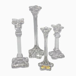 Vintage Crystal Candleholders from Nachtmann, Set of 4