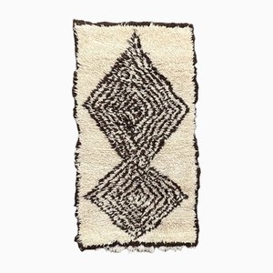 Beni Ouarain Berber Teppich im skandinavischen Stil