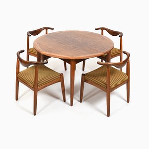 Table Set by Svend Aage Madsen, Set of 7