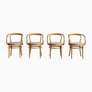 Model 209 Arrmchairs from Thonet, 1984, Set of 4