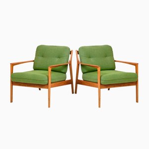 Scandinavian Armchairs by Folke Oholsson from Dux, USA, 1960s, Set of 2