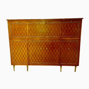 Buffet in Precious Wood Marquetry, 1960s