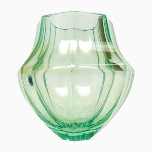 Art Deco Vase from Moser, Czechoslovakia, 1950s
