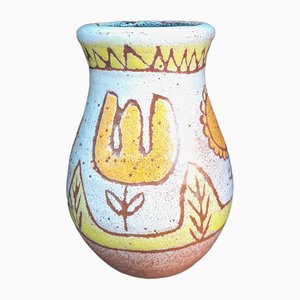 Vase with Accolay Flowers, 1960s