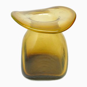 Vase par J. Słuczan-Orkusz pour Cracow Institute for Glassworks, Pologne, 1970s