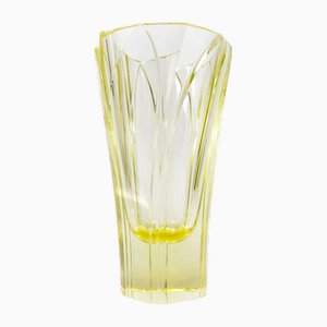 Art Deco Vase von Moser, Tschechoslowakei, 1930er