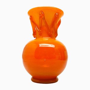 Vase by J. Słuczan-Orkusz for Cracow Institute for Glassworks, Poland, 1970s
