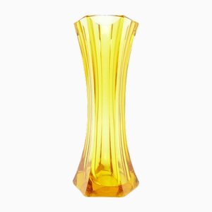 Art Deco Vase von Moser, Tschechoslowakei, 1930er