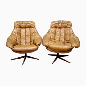 Danish Armchairs in the Style of H.W. Klein for Bramin Møbler, 1970, Set of 2