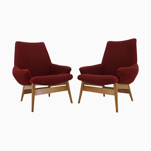 Lounge Chairs by Miroslav Navratil, Czechoslovakia, 1960s, Set of 2