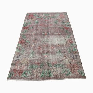 Tapis Oushak Vintage en Laine, Turquie, Anatolia, 1940s