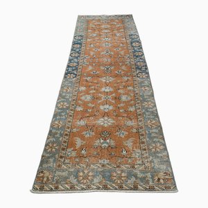 Tapis Oushak Vintage en Laine Orange, Turquie, 1940s