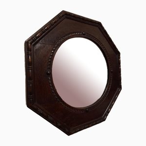 Edwardian Mirror in Oak