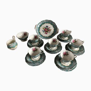 Vintage Royal Albert Enchantment Tea Set, Set of 21