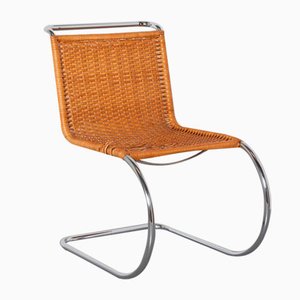 Wicker Mr10 Cantilever Chair by Mies Van Der Rohe for Thonet, 1960s