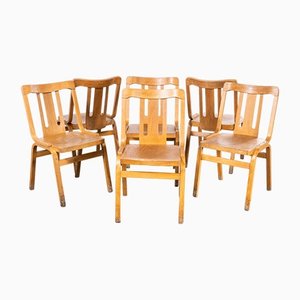 Czech Chapel Chairs in Bentwood, 1960s, Set of 6