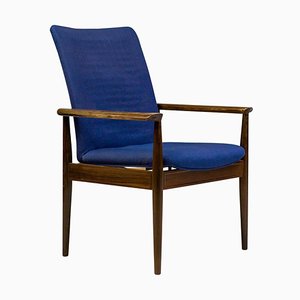 Rosewood Diplomat Chair by Finn Juhl