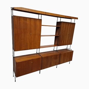 Mid-Century Omnia Wall Unit attributed to Ernst Dieter Hilker, 1960s, Set of 2
