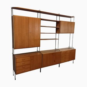 Mid-Century Omnia Wall Unit attributed to Ernst Dieter Hilker, 1960s, Set of 2