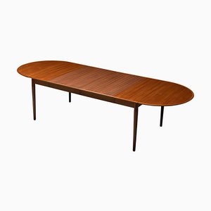Danish Modern Extendable Dining Table attributed to Arne Vodder, 1960s