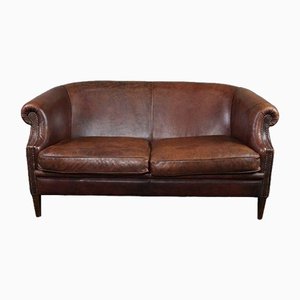 Sheep Leather 2-Seater Sofa