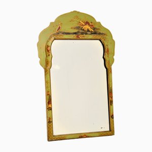 Antique Lacquered Chinoiserie Mirror, 1920s