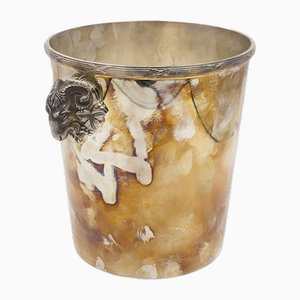 French Aries Ice Bucket from Christofle, 1950s