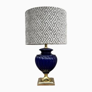 French Style Table Lamp in Ceramic from Maison Le Dauphin