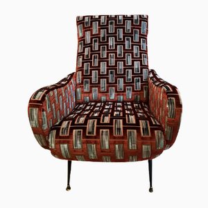 Lady Lounge Chair in Velvet