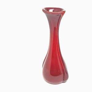 Postmoderne Vase von Ząbkowice Glassworks, Polen, 1970er