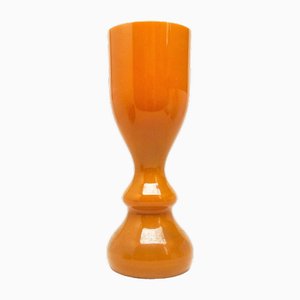 Postmoderne Vase von Stefan Sadowski für Sudety Glassworks, Polen, 1970er