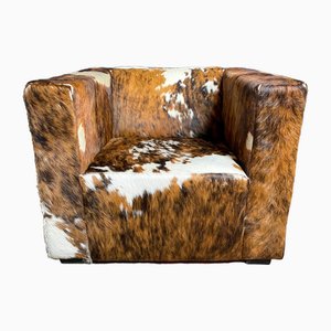 Vintage Normandic Cowhide Armchair