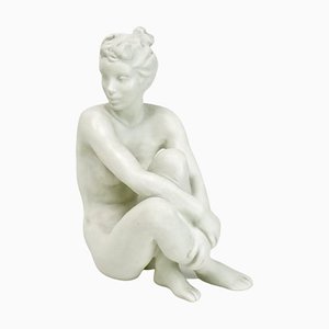 Escultura Biscuit de porcelana de Lore Friedrich-Gronau para Rosenthal, años 50