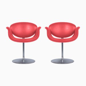 Little Vintage Tulip Chairs by Pierre Paulin for Artifort, 1980s, Set of 2