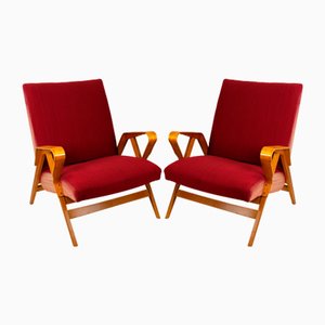 Set of Mid-Century Armchairs by by František Jirák for Tatra, 1960s