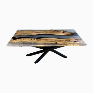 Seta Tisch aus Epoxidharz von Andrea Toffanin für Hood - Back & Forth Design